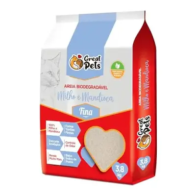Great Pets Milho e Mandioca Fina