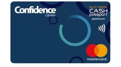 Cartão de crédito pré-pago Travelex Confidence Cash Passport