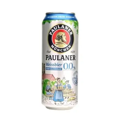 Cerveja sem álcool Paulaner Weissbier 0,0%