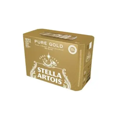 Cerveja sem glúten Stella Artois Pure Gold