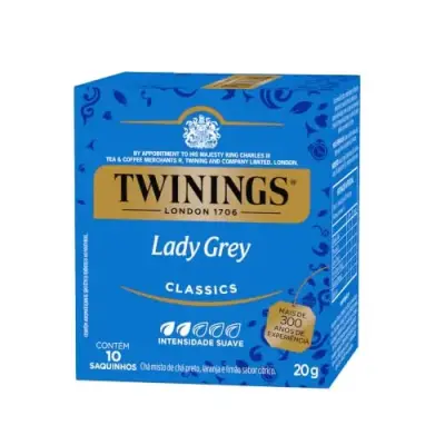 Chá inglês Twinings Lady Grey