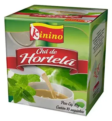 Chá Kinino Hortelã para gripe