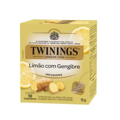 Twinings Limão e Gengibre