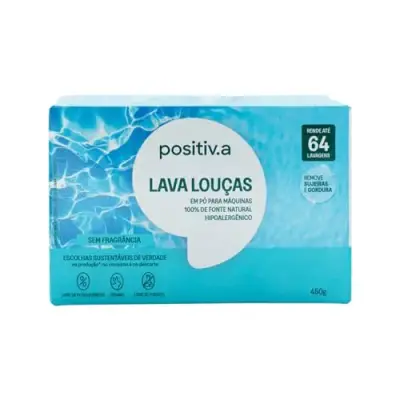 Positiv.a Lava Louças em Pó para Máquinas