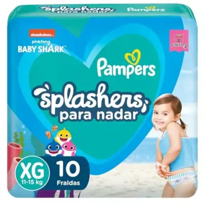 Fralda de piscina Pampers Splashers