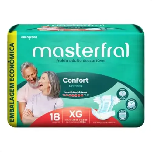 Fralda geriátrica Masterfral Adulto