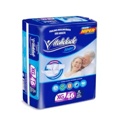 Fralda geriátrica Prevent Care Vitalidade Sênior