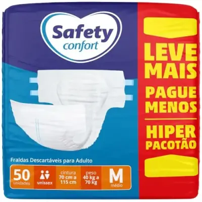 Fralda geriátrica Safety Confort