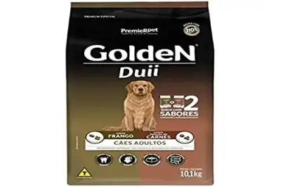 Ração para Cachorro GoldeN Duii Cães Adultos Frango & Seleção de Carnes