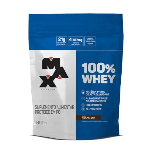 Max Titanium 100% Whey Protein Concentrado