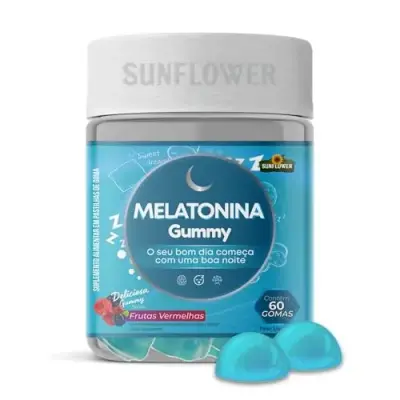 Melatonina em Goma Sunflower Gummy