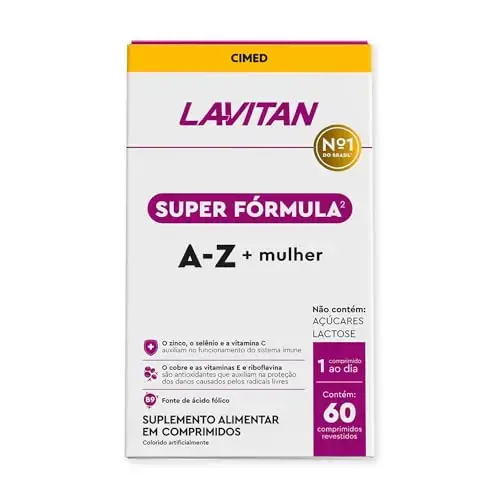 Multivitamínico Lavitan Super Fórmula A-Z Mulher