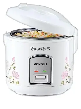 Panela elétrica de arroz Mondial Bianca Rice 5