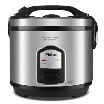 Panela elétrica de arroz Philco PH5P Visor Glass