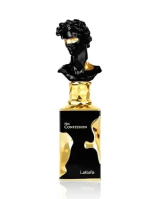 Perfume Masculino Árabe Lattafa His Confession