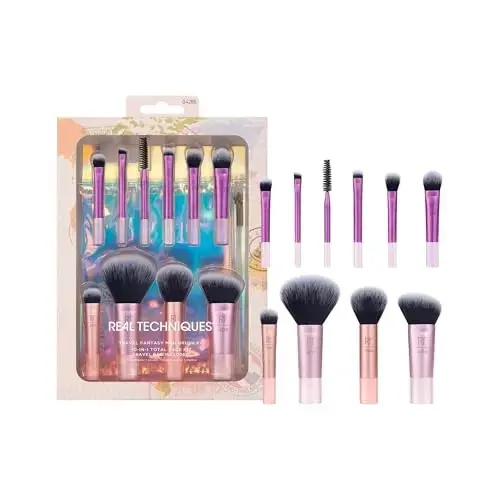 Real Techniques Kit Best 10 Mini Pincéis