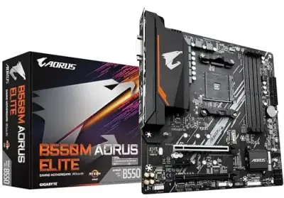 Placa-mãe Gigabyte B550M AORUS Elite