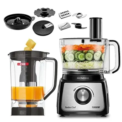 Processador de Alimentos Mondial Turbo Chef MPN-01-RF