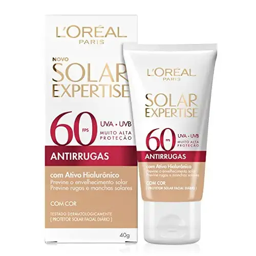 L’Oréal Paris Solar Expertise Antirrugas com cor