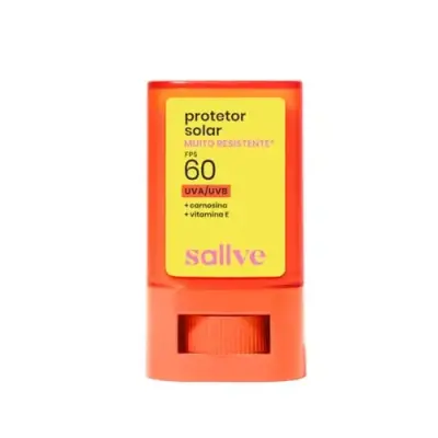 Protetor solar facial Sallve em bastão