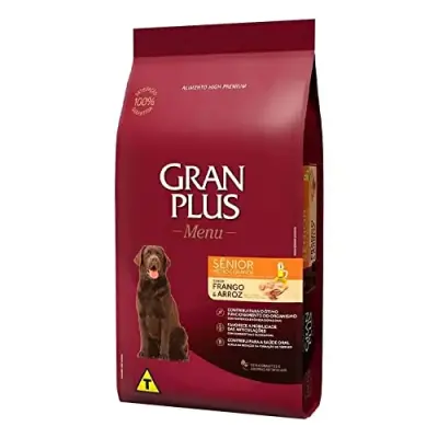 Ração para Cachorro Idoso GranPlus Menu Sênior
