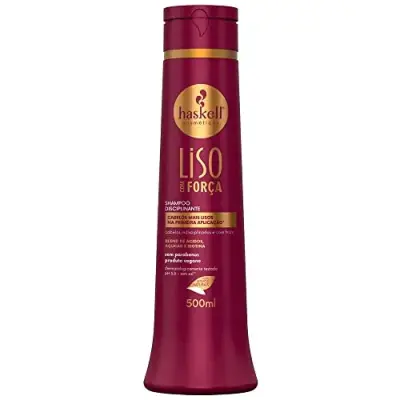 Shampoo para cabelo liso Haskell Liso com Força