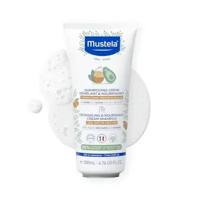 Shampoo para cabelos cacheados Mustela Cachos Desembaraçados