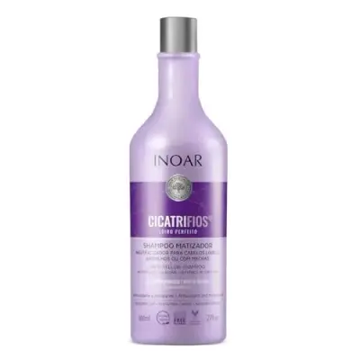 Shampoo para cabelos claros Inoar Cicatrifios Loiro Perfeito