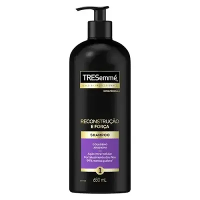 Shampoo para cabelos danificados TRESemmé Reconstrução e Força