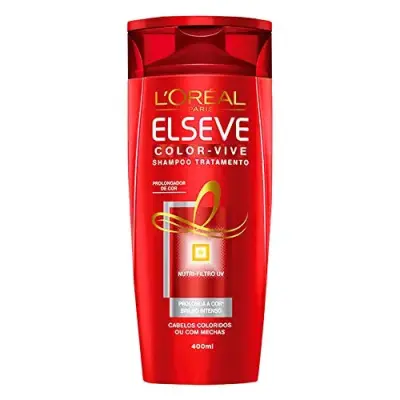 Shampoo para cabelos ruivos L'Oréal Paris Elseve Colorvive