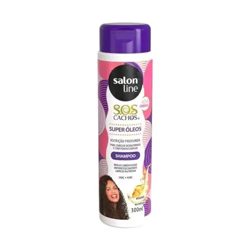 Shampoo Salon Line S.O.S Cachos para cabelos crespos