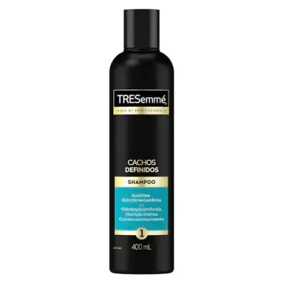 Shampoo TRESemmé Cachos Definidos para cabelos crespos