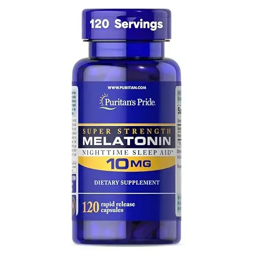 Suplemento Melatonina Puritan's Pride Timed Release