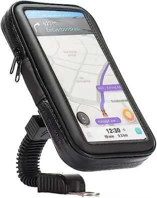 Suporte de celular para moto Knup Capa Impermeável